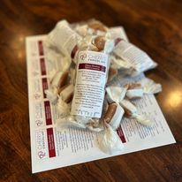 Ginger Bourbon Salted Caramels